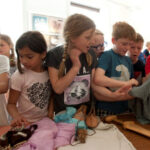 Children in a museum
