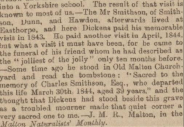 An 1894 newspaper excerpt